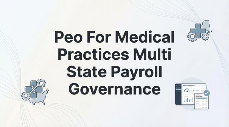 7 Multi-State Payroll Governance Strategies for Medical Practices Using a PEO