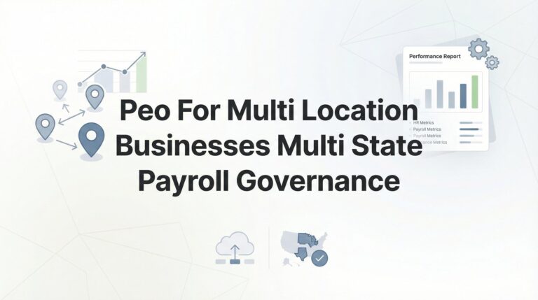 PEO for Multi-Location Businesses: Navigating Multi-State Payroll and Governance Complexity