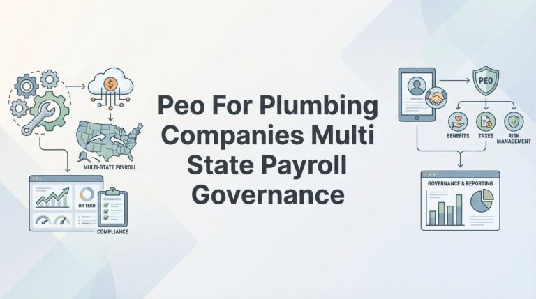 PEO for Plumbing Companies: Navigating Multi-State Payroll Governance