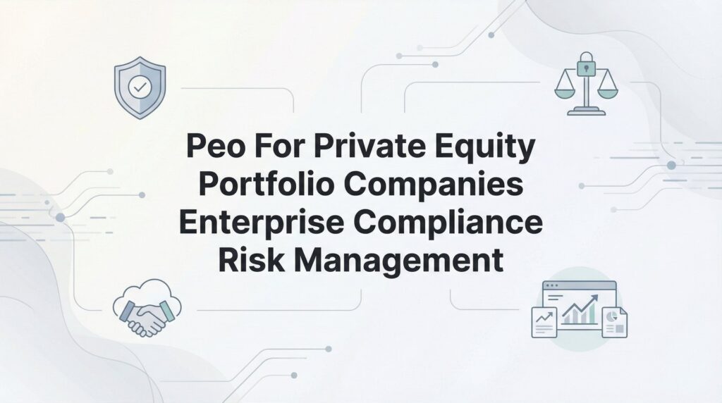 PEO for Private Equity Portfolio Companies: Enterprise Compliance Risk Management