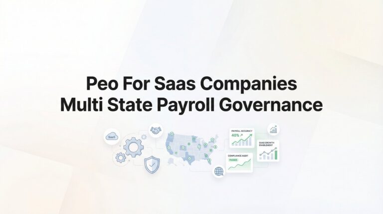 How to Set Up Multi-State Payroll Governance for Your SaaS Company Using a PEO