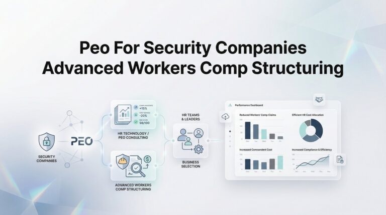 How to Structure Workers’ Comp Through a PEO for Security Companies: A Step-by-Step Guide