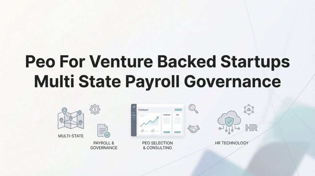 PEO for Venture-Backed Startups: Multi-State Payroll and Governance Essentials