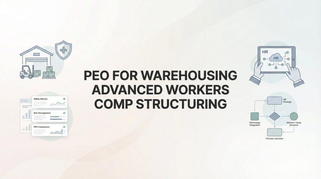 7 Advanced Workers’ Comp Structuring Strategies for Warehousing PEOs