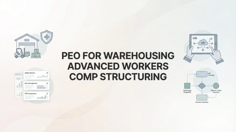 7 Advanced Workers’ Comp Structuring Strategies for Warehousing PEOs