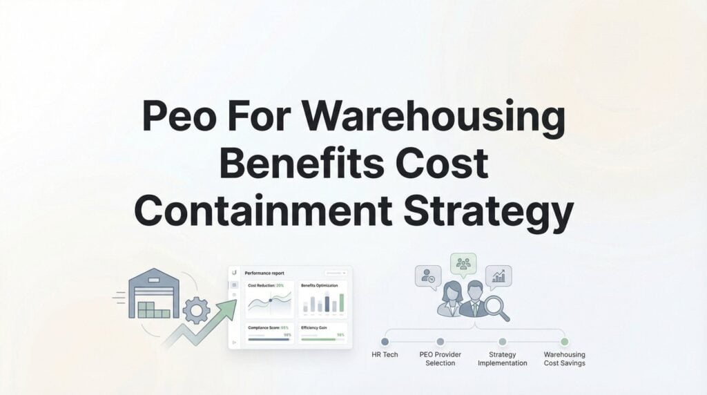 7 Benefits Cost Containment Strategies for Warehousing Operations Using a PEO
