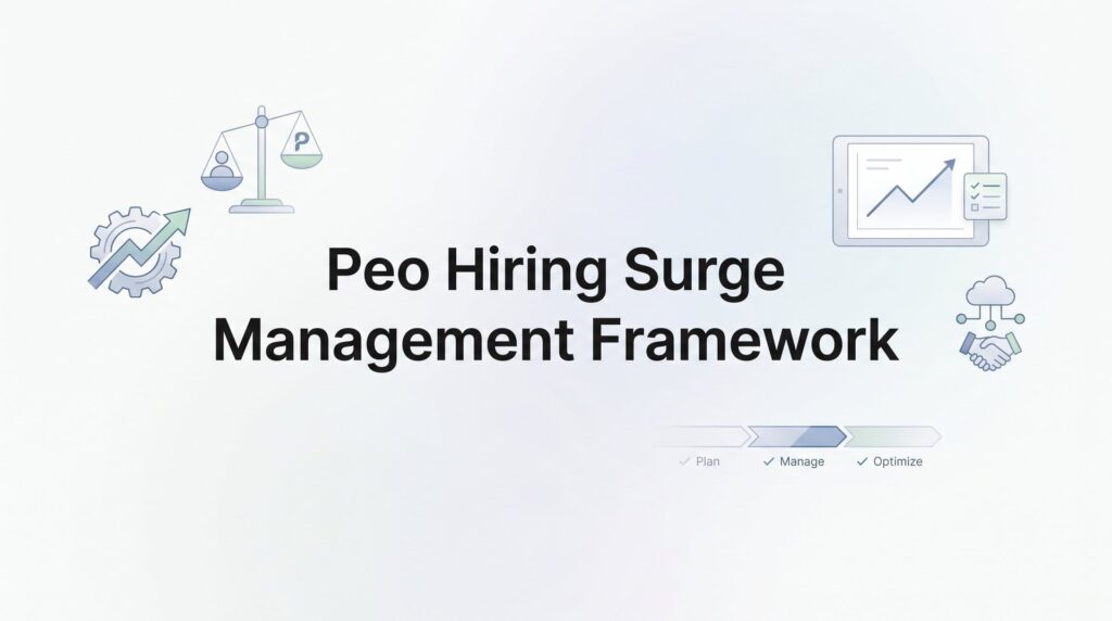 How to Build a PEO Hiring Surge Management Framework: A Practical 5-Step Guide