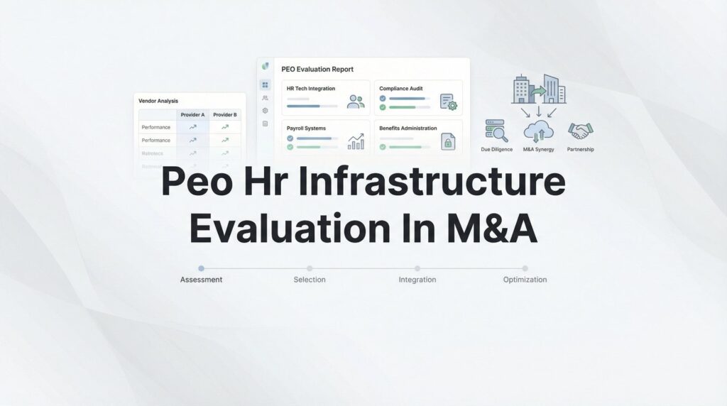 How to Evaluate PEO HR Infrastructure During M&A Due Diligence