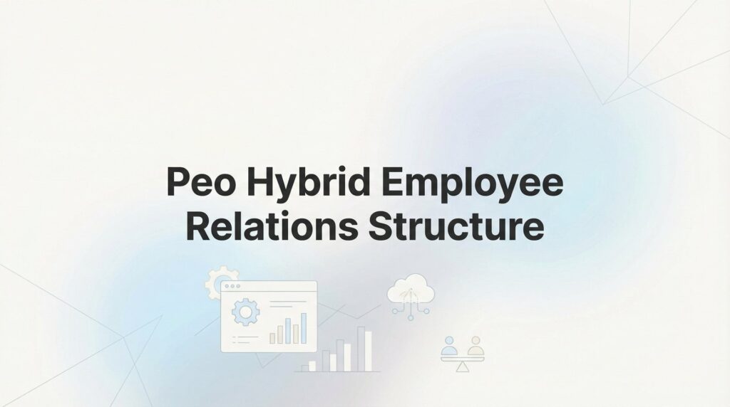 PEO Hybrid Employee Relations Structure: How Shared Employer Responsibilities Actually Work