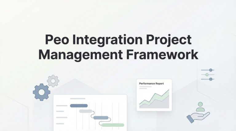 How to Build a PEO Integration Project Management Framework That Actually Works
