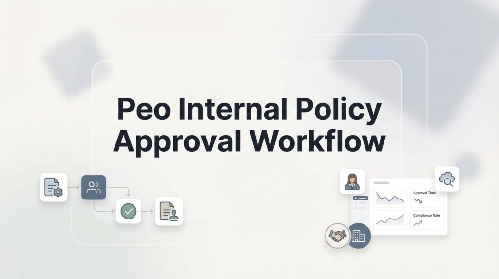 How to Build a PEO Internal Policy Approval Workflow That Actually Works
