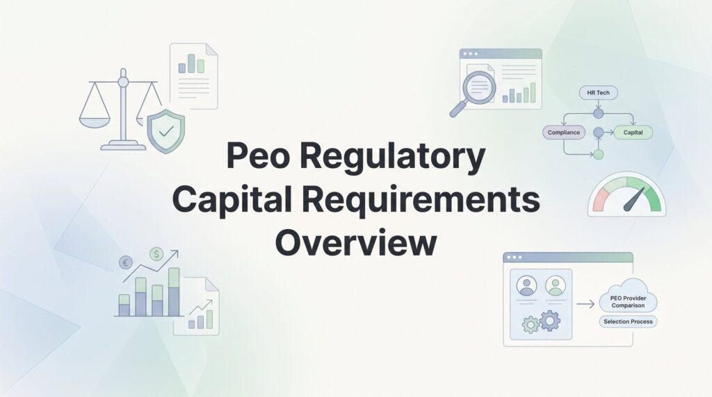 PEO Regulatory Capital Requirements Overview: What Business Owners Need to Know Before Signing