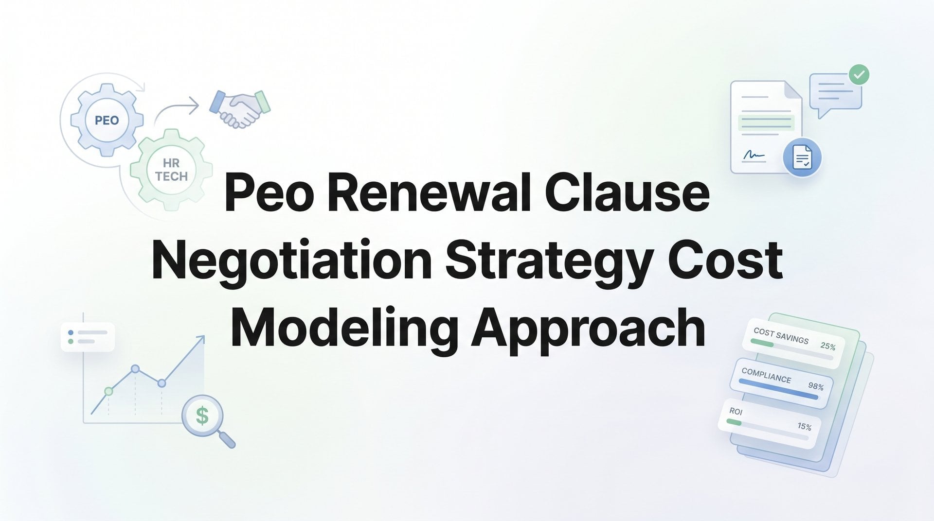 PEO Renewal: Cost Modeling Negotiation Strategy Guide