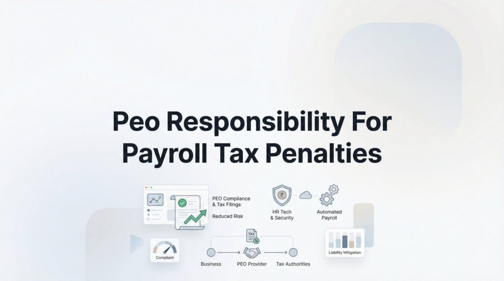 PEO Responsibility for Payroll Tax Penalties: Who’s Actually on the Hook?