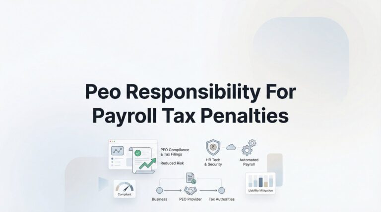 PEO Responsibility for Payroll Tax Penalties: Who’s Actually on the Hook?