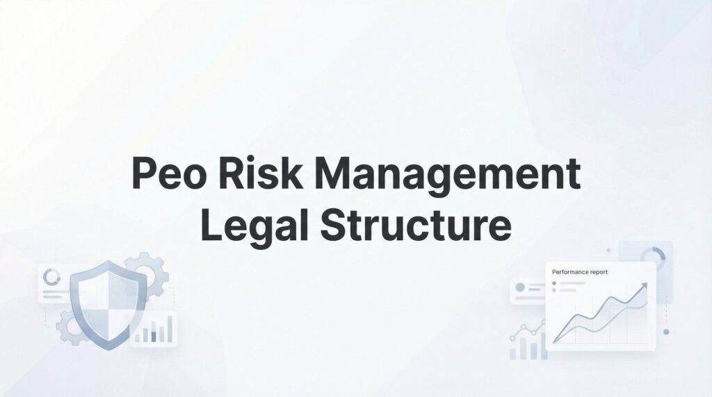 PEO Risk Management Legal Structure: How Co-Employment Actually Protects Your Business