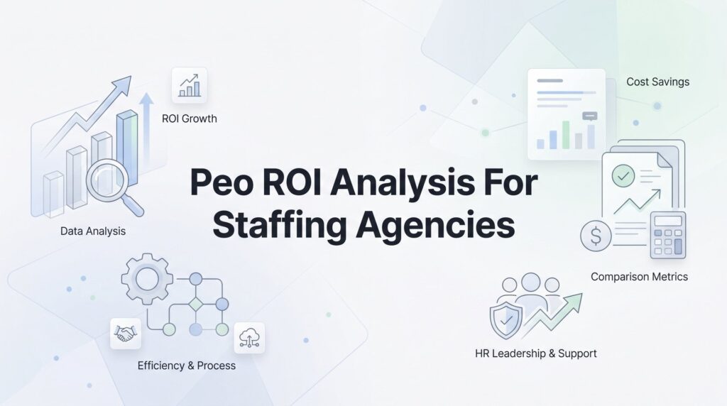 How to Calculate PEO ROI for Your Staffing Agency: A Practical Analysis Framework