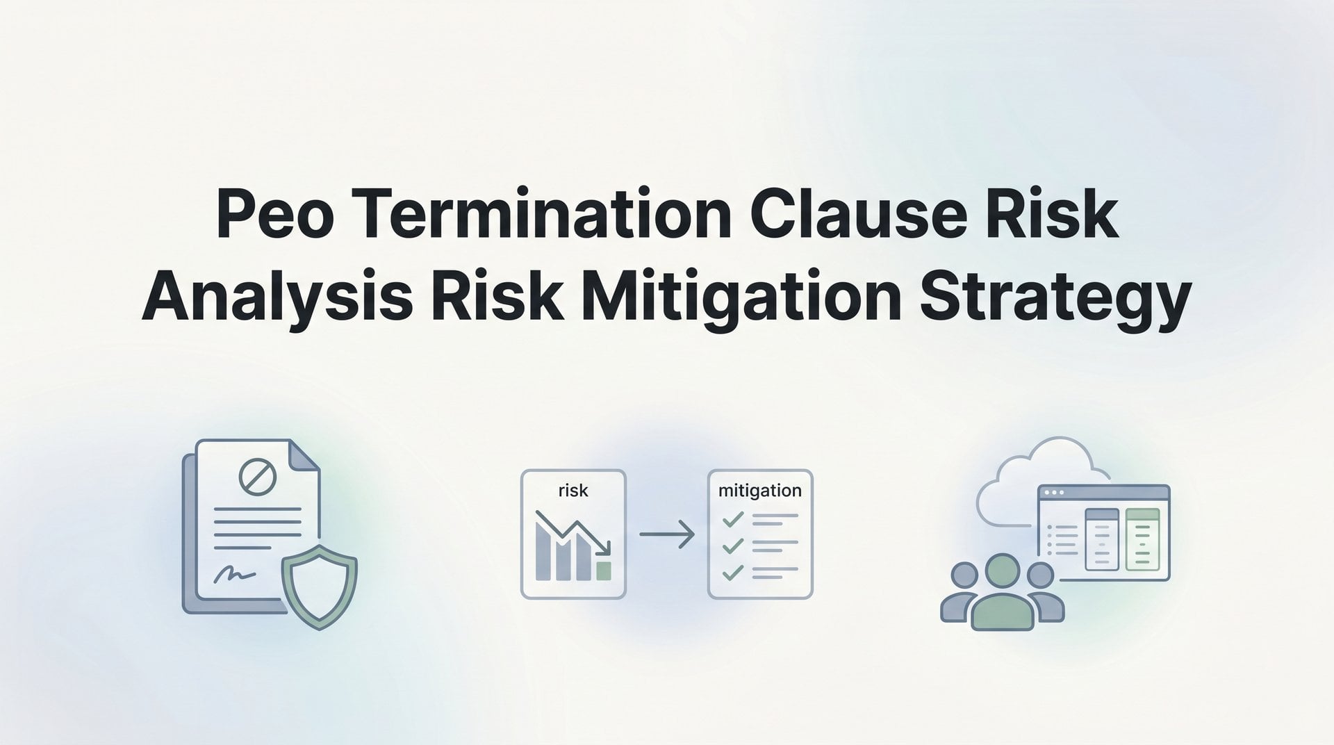 PEO Termination Clause Risk Analysis & Mitigation Tips