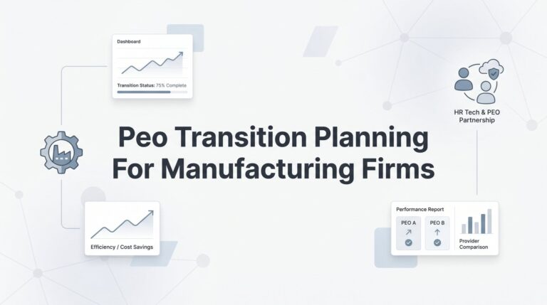 How to Plan a PEO Transition for Your Manufacturing Firm: A Practical Step-by-Step Guide
