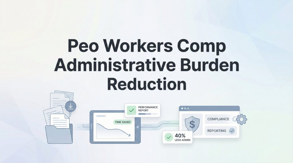 7 Ways to Cut Workers’ Comp Administrative Burden with a PEO