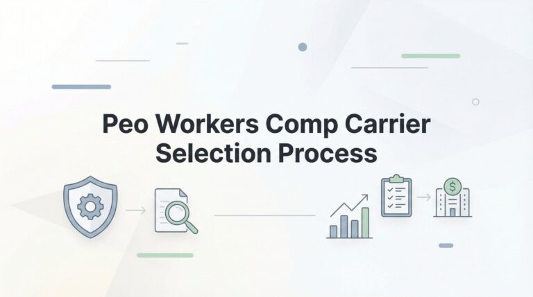 How to Evaluate Workers’ Comp Carriers Within Your PEO: A Step-by-Step Selection Process