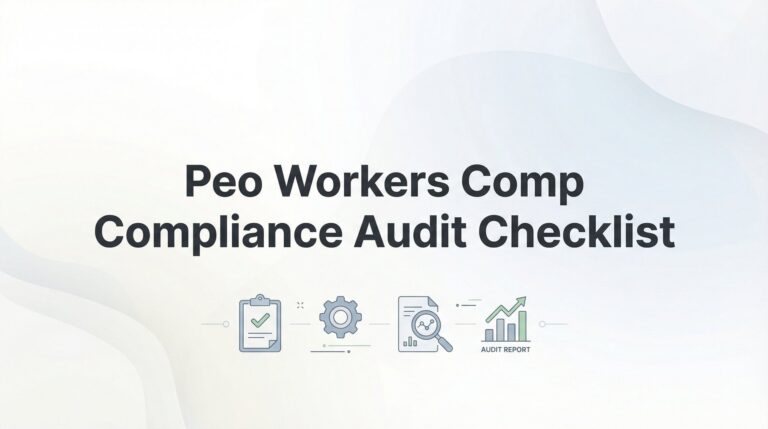 7 Essential PEO Workers’ Comp Compliance Audit Checklist Items That Actually Matter