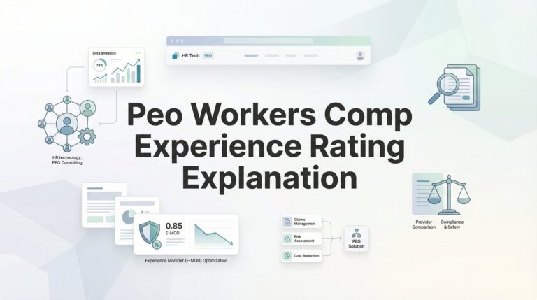 PEO Workers Comp Experience Rating Explanation: How Your Claims History Affects Premiums