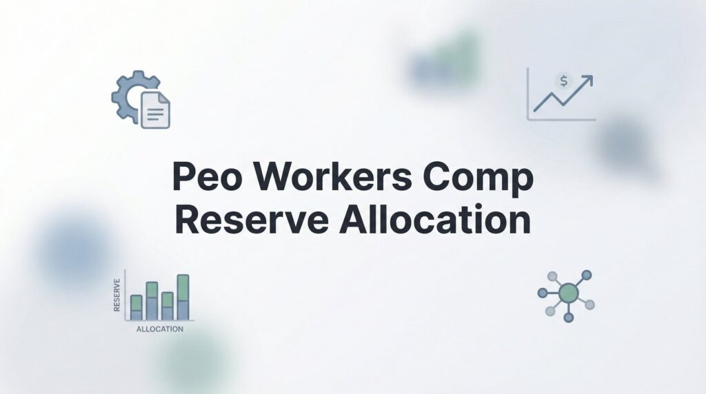 PEO Workers Comp Reserve Allocation: What Business Owners Actually Need to Know