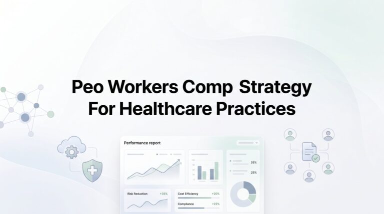 How to Build a Workers’ Comp Strategy for Healthcare Practices Using a PEO