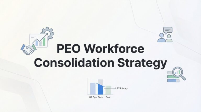 PEO Workforce Consolidation Strategy: When and How to Streamline Multi-Entity HR Under One Provider