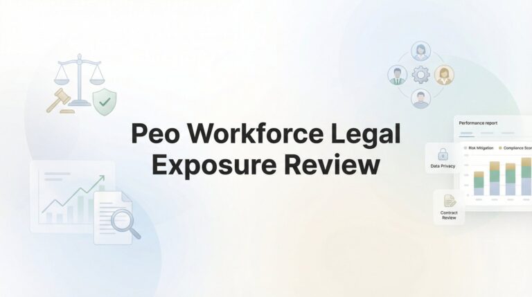 7 Essential Strategies for a PEO Workforce Legal Exposure Review