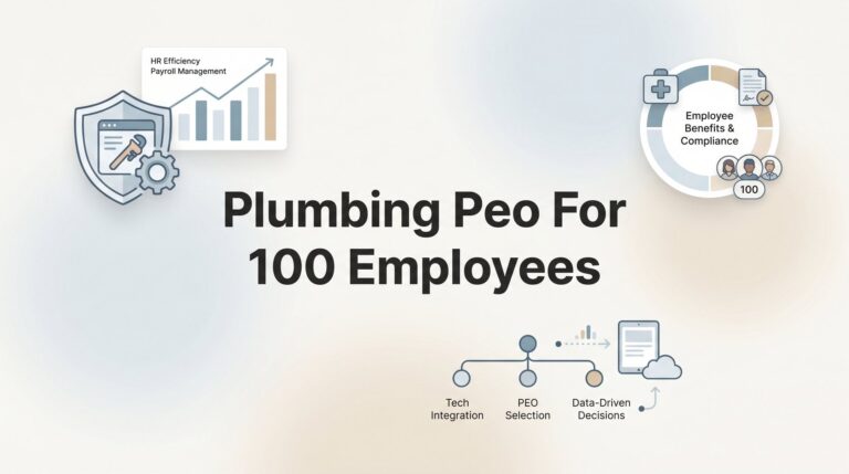 7 Strategies for Selecting a Plumbing PEO at the 100-Employee Threshold