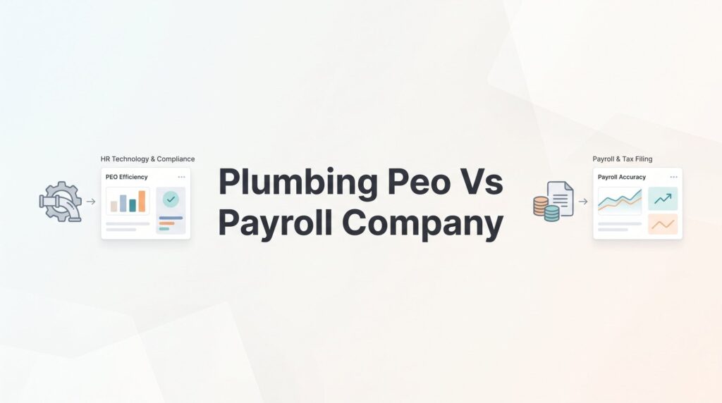 Plumbing PEO vs Payroll Company: 8 Best Options for Your Trade Business in 2026
