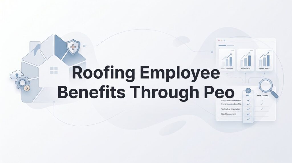 7 Ways to Structure Roofing Employee Benefits Through a PEO
