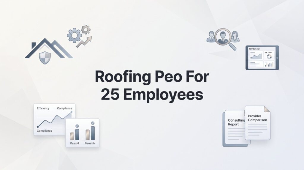 7 Smart Strategies for Choosing a Roofing PEO at 25 Employees