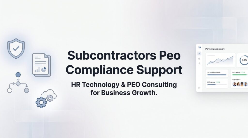 Subcontractors PEO Compliance Support: What Business Owners Actually Need to Know