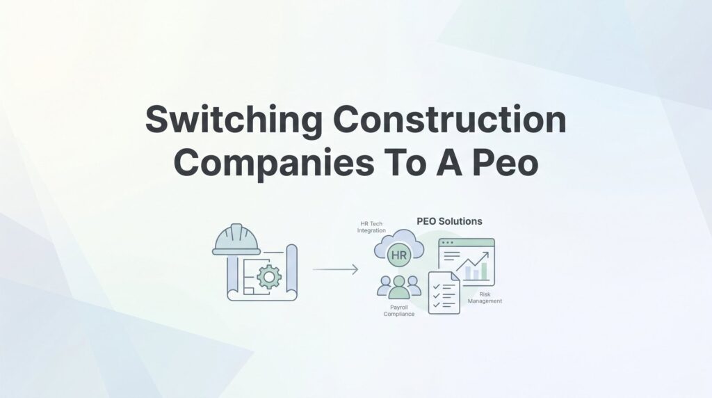 How to Switch Your Construction Company to a PEO: A Practical Transition Guide