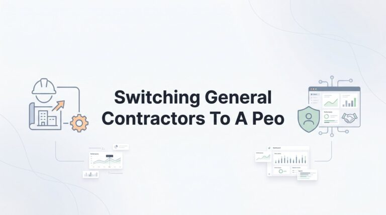 How to Switch Your General Contracting Business to a PEO: A Practical Transition Guide