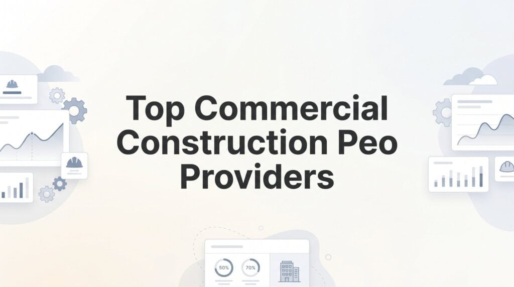 8 Best Commercial Construction PEO Providers in 2026