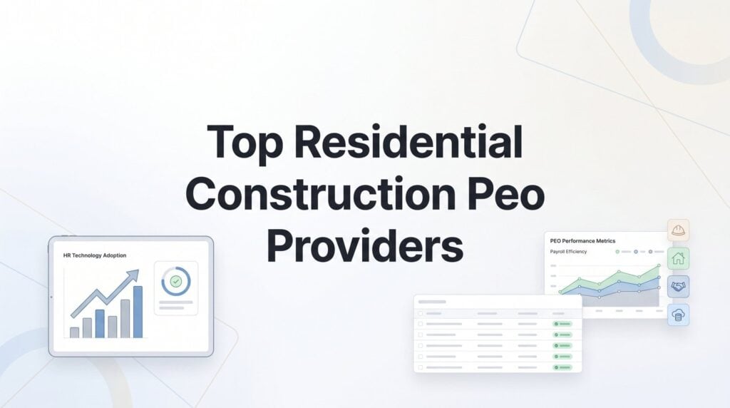 8 Best Residential Construction PEO Providers in 2026