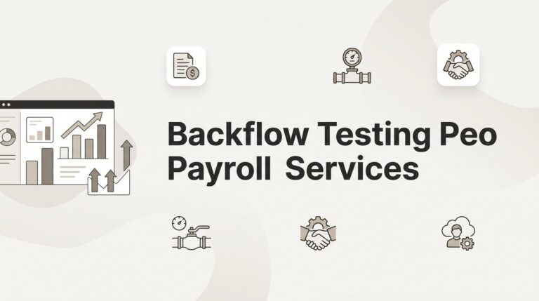 Backflow Testing PEO Payroll Services: How PEOs Handle Payroll for Backflow Testing Companies