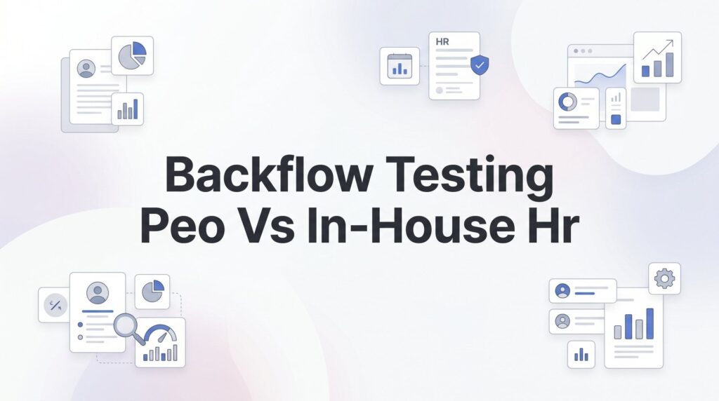 7 Key Factors to Evaluate When Deciding Between a PEO and In-House HR for Backflow Testing Companies