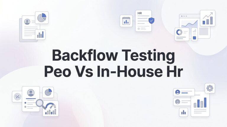7 Key Factors to Evaluate When Deciding Between a PEO and In-House HR for Backflow Testing Companies