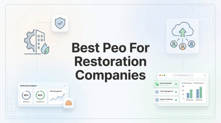 7 Best PEOs for Restoration Companies in 2026