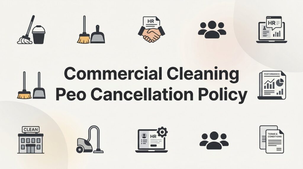Commercial Cleaning PEO Cancellation Policy: What You’re Agreeing To Before You Sign