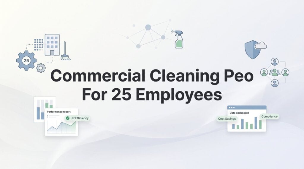 7 Strategies for Choosing the Right PEO for a 25-Person Commercial Cleaning Company