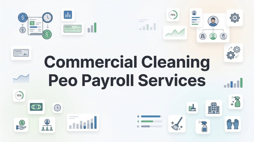 Commercial Cleaning PEO Payroll Services: What They Cover, What They Cost, and Whether They’re Worth It