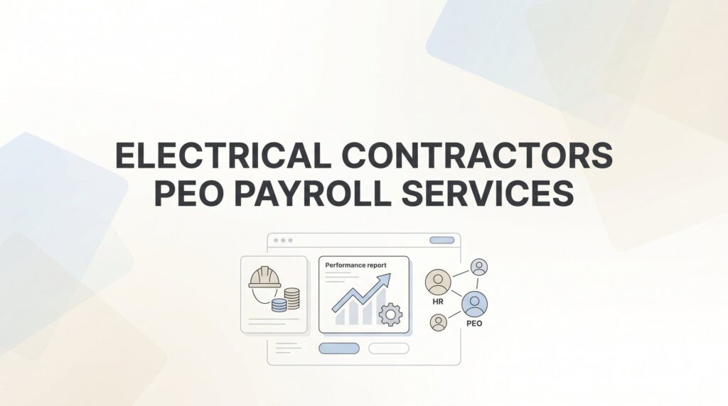 Electrical Contractors PEO Payroll Services: Managing Multi-Site Crews, Prevailing Wage, and Certified Payroll