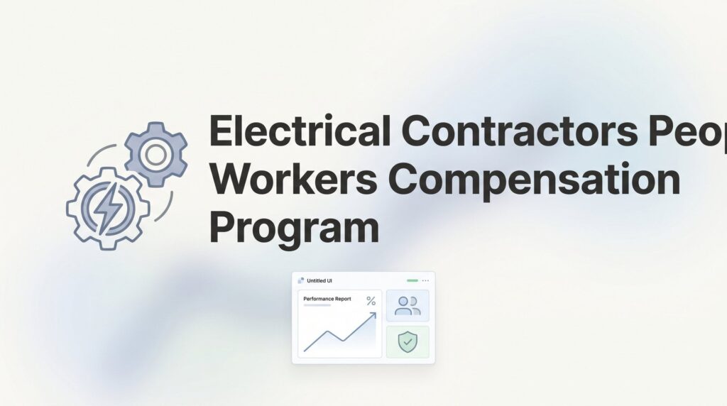 Electrical Contractors PEO Workers Compensation Program: What You Actually Need to Know