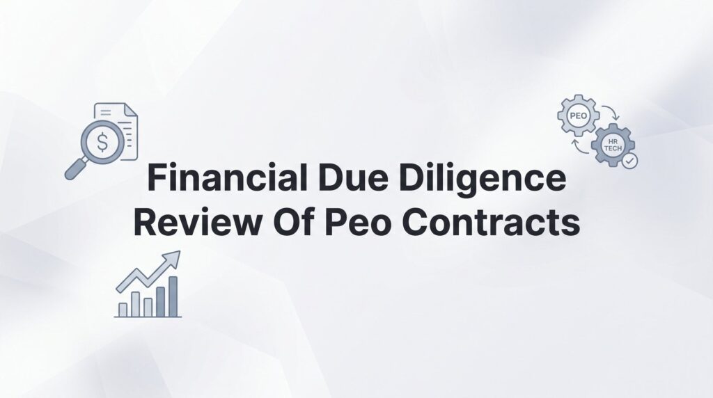 7 Financial Due Diligence Steps Before Signing a PEO Contract